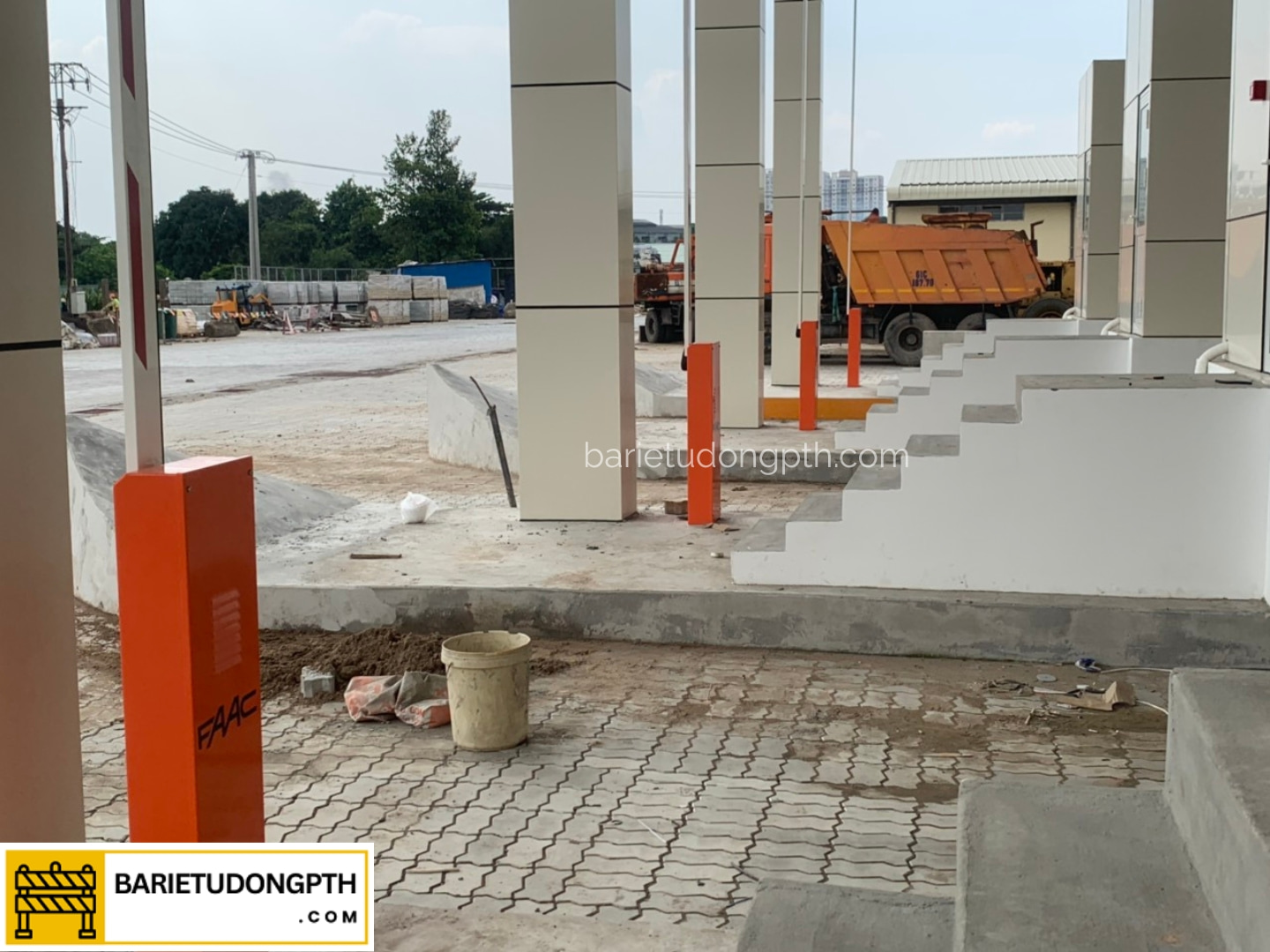 Barrier tự động Faac 615 (tay cần dài 5m) 7 barie faac