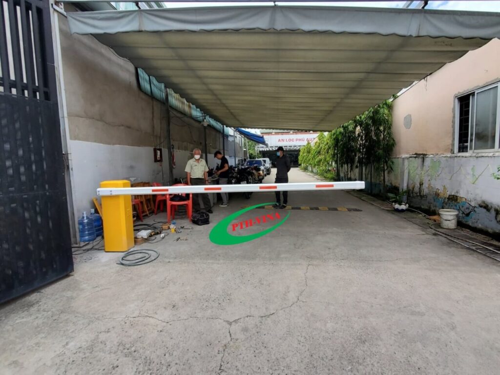 Thanh nhôm barie đầy đủ kích thước 2m-6m 4 lắp barie bs-306 kiểm soát cho garare