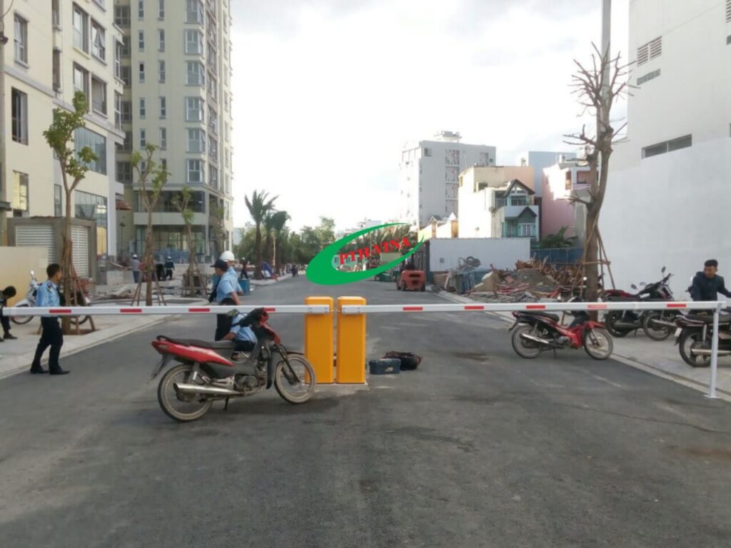 Barie tự động BS-306 cần thẳng 4 ứng dụng barie an ninh bs-306