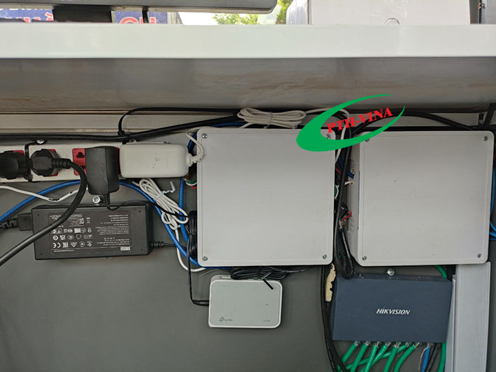 hub mạng, dây kết nối