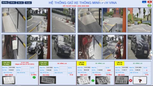 Giao diện dành cho bảo vệ sử dụng