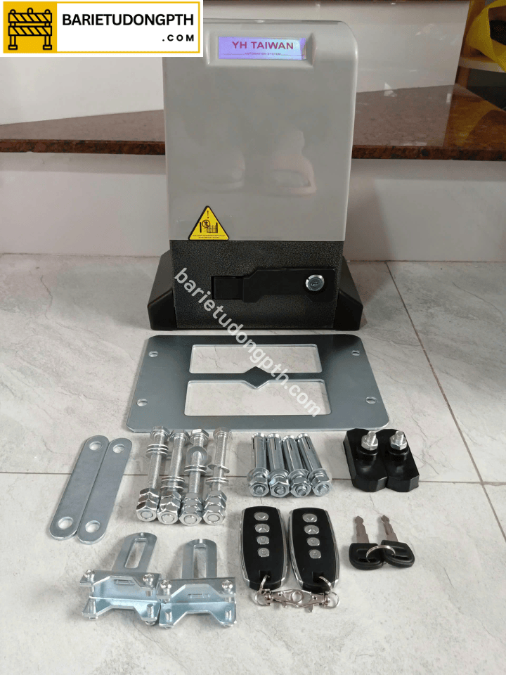 Motor cổng lùa YH-600KG 3 trọn bộ motor cổng lùa yh taiwan