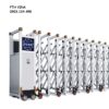 cổng xếp hợp kim nhôm