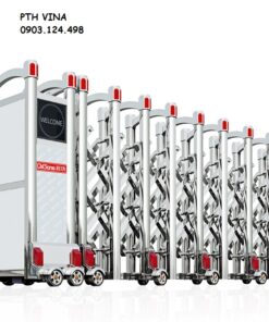 Cổng xếp tự động khu công nghiệp