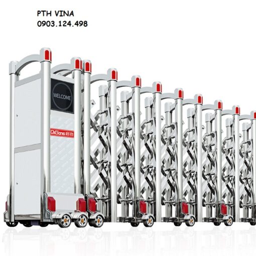 Cổng xếp tự động khu công nghiệp