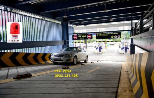 hệ thống cảnh báo xe lên xuống tầng hầm