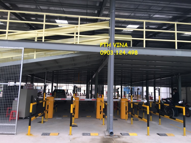 hệ thống giữ xe khu công nghiệp