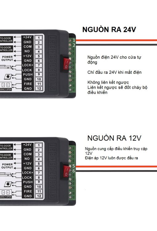 Bình lưu điện motor cửa tự động - Ảnh 5