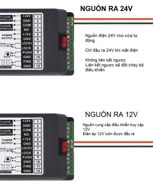 nguồn ra bình lưu điện