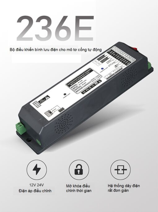 Bình lưu điện motor cửa tự động