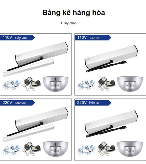 MOTOR CỬA MỞ CÁNH TỰ ĐỘNG - Ảnh 2