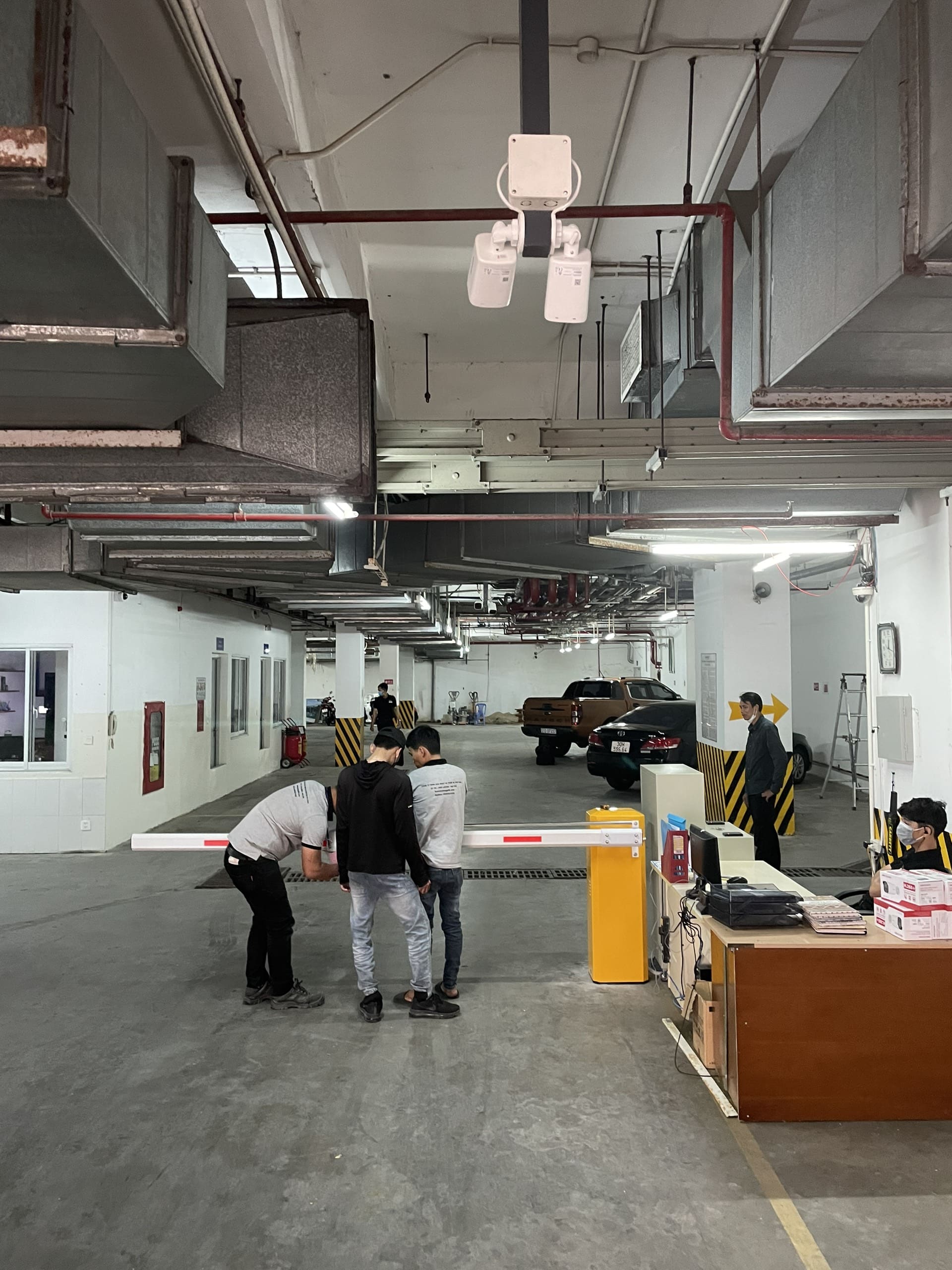 kỹ thuật tư vấn phương án bãi xe