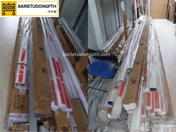 Tay cần barie 2M, 3M, 4M, 5M, 6M 6 thanh chắn barrier đầy đủ kích thước