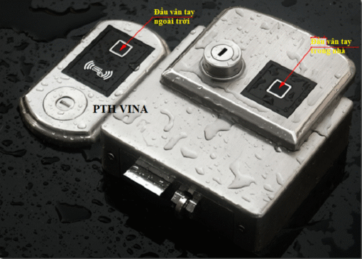 Khóa vân tay cổng biệt thự