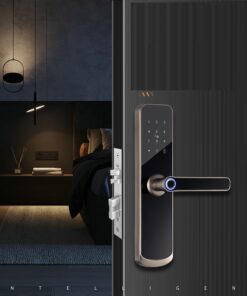 KHÓA VÂN TAY CỬA GỖ YH-R7