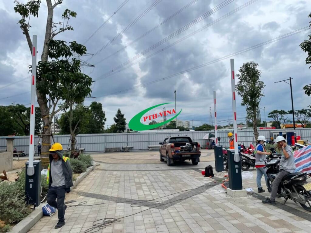 Barrier tự động DEA Italy 6 kỹ thuật pth vina lắp barie tự động dea