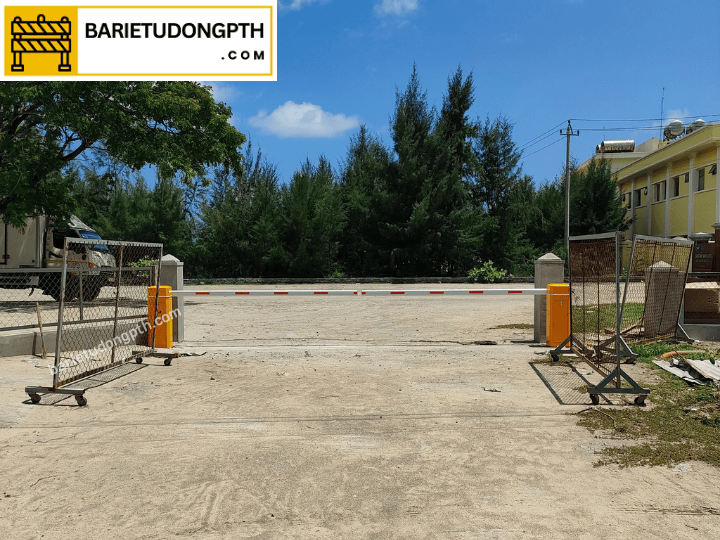 Giá barie cần thẳng đầy đủ kích thước 2 chọn barie cần thẳng phù hợp