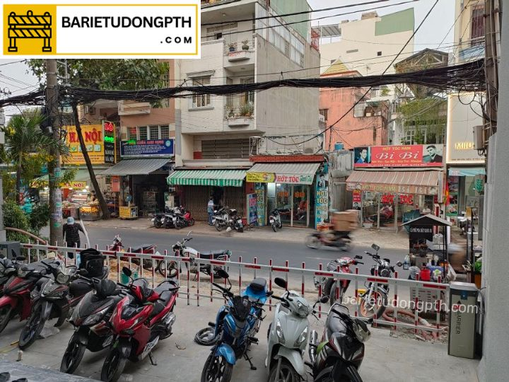 barie rào chắn dùng cho trường học