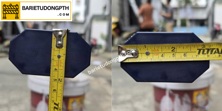 Tay cần barie 2M, 3M, 4M, 5M, 6M 4 Tay cần nhôm hình bát giác