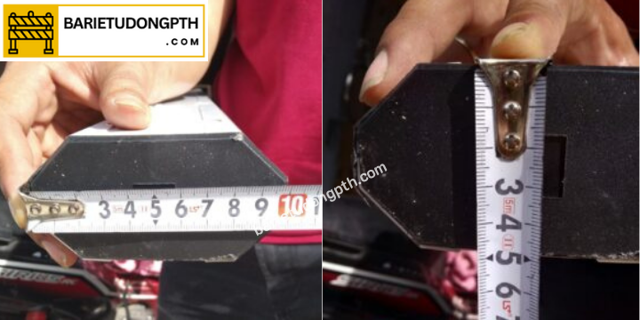 Tay cần barie 2M, 3M, 4M, 5M, 6M 3 Tay cần nhôm hình lục giác