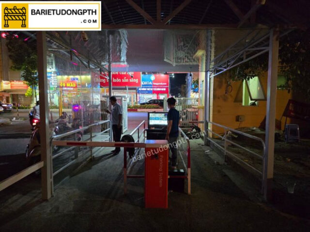 lắp máy giữ xe cho bệnh viện