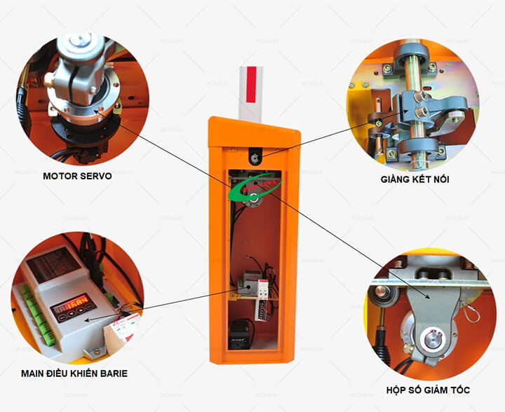 Gợi ý chọn barie phù hợp lắp cho mặt bằng 2 cấu tạo barie cần thẳng dz-138