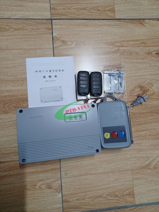 BỘ ĐIỀU KHIỂN CỔNG XẾP TỰ ĐỘNG CÓ RAY