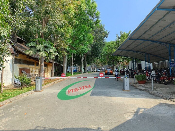 Barie chắn xe tự động DZ-125 5 công trình lắp barie chắn xe dz-125