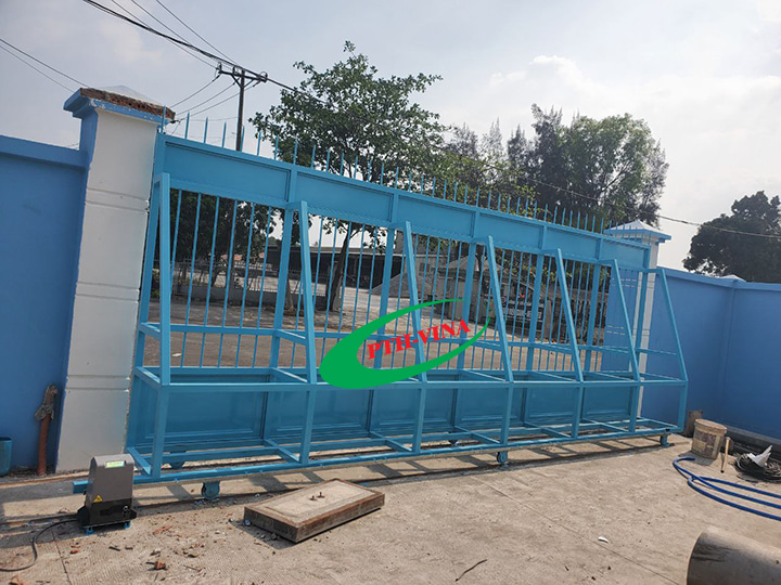 Công trình lắp motor lùa tại KCN MỸ PHƯỚC 1
