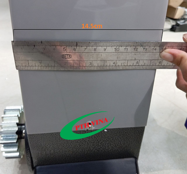 Kích thước mặt sau motor yh 