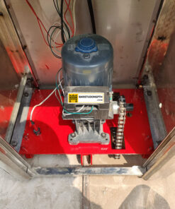 motor cổng xếp có ray