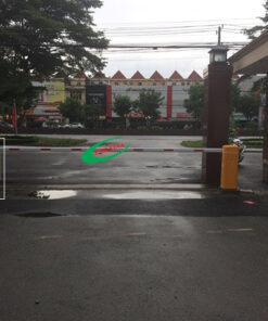 vị trí lắp giá đỡ barie
