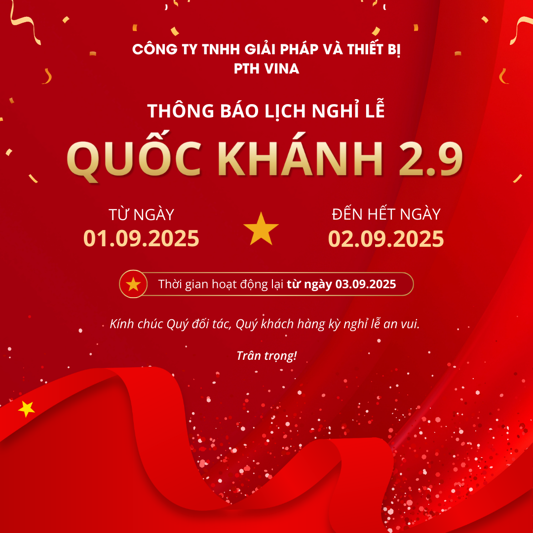 Thông báo nghỉ lễ PTH VINA