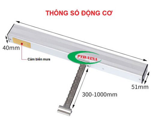 Bộ đóng mở cửa sổ giếng trời