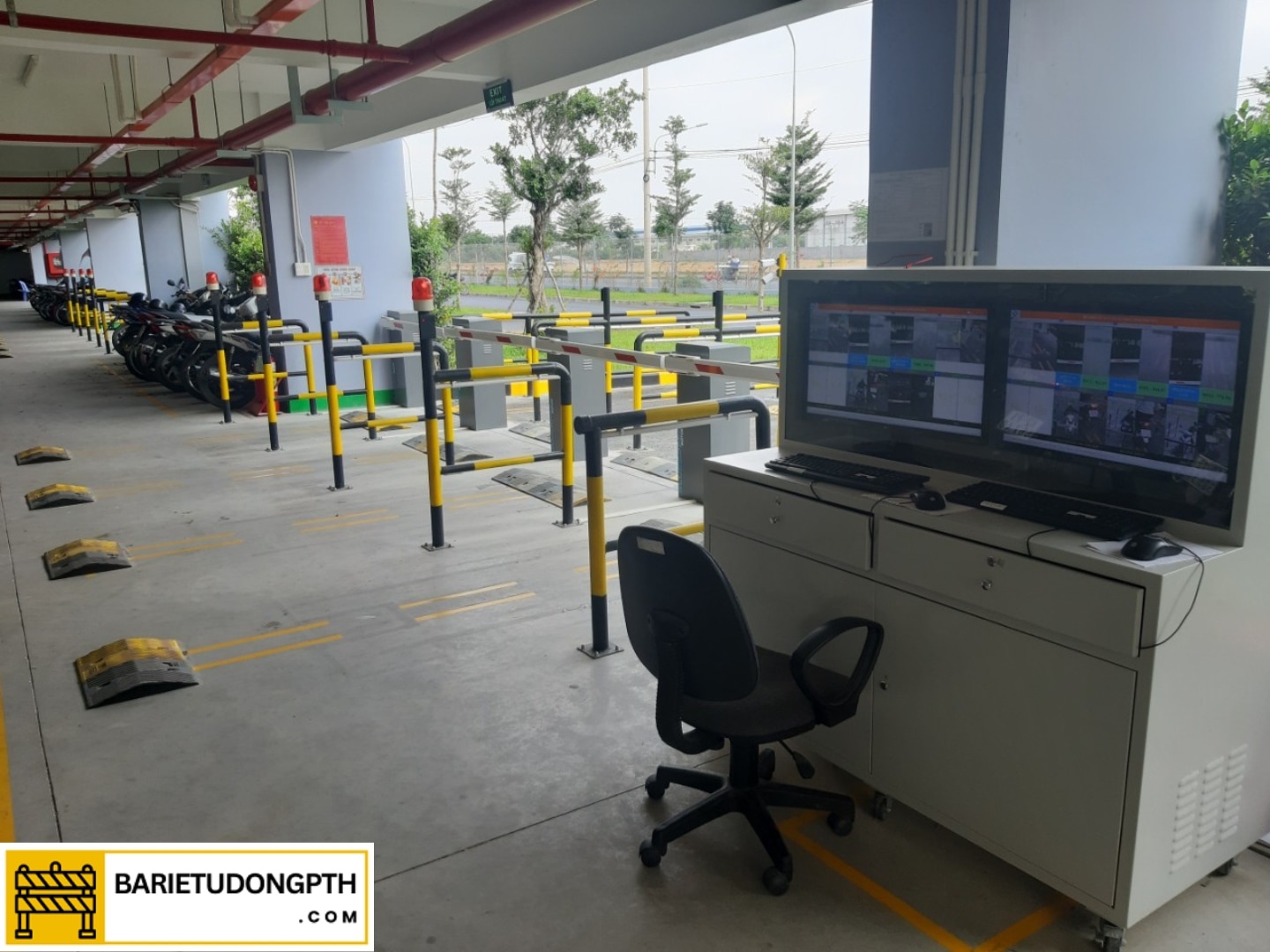 Lắp máy giữ xe cho cơ quan, công ty, doanh nghiệp 1 lắp hệ thống giữ xe cho cơ quan trọn gói