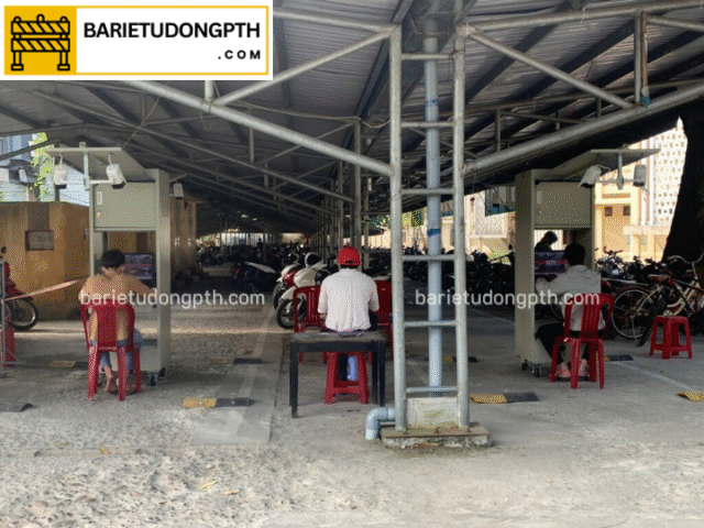 hệ thống giữ xe cho trường học