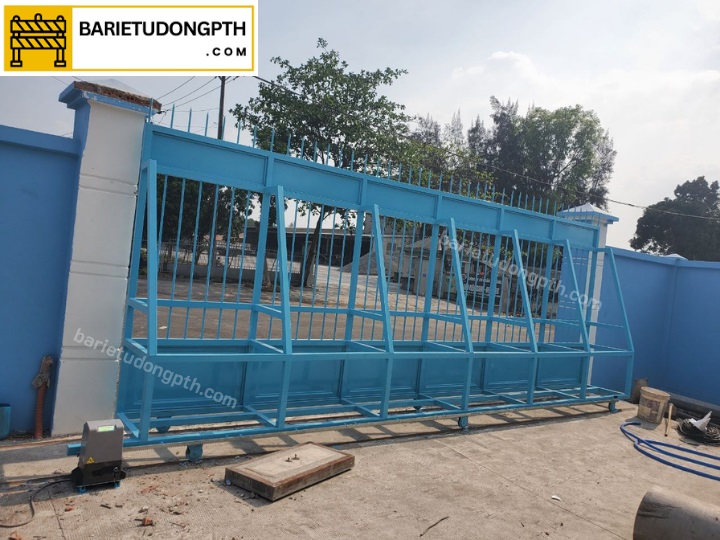Lắp đặt cổng trượt tự động cho khu công nghiệp 11 lắp cổng trượt tự động cho khu công nghiệp