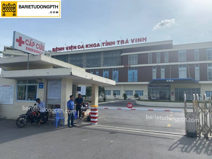lắp barie cho bệnh viện