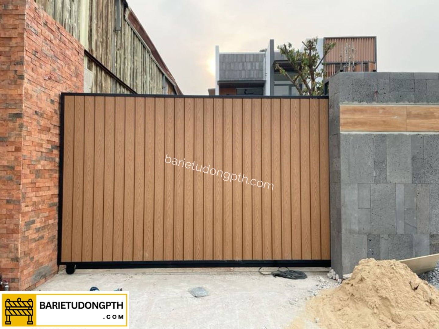 khái niệm cổng lùa 1 cánh tự động