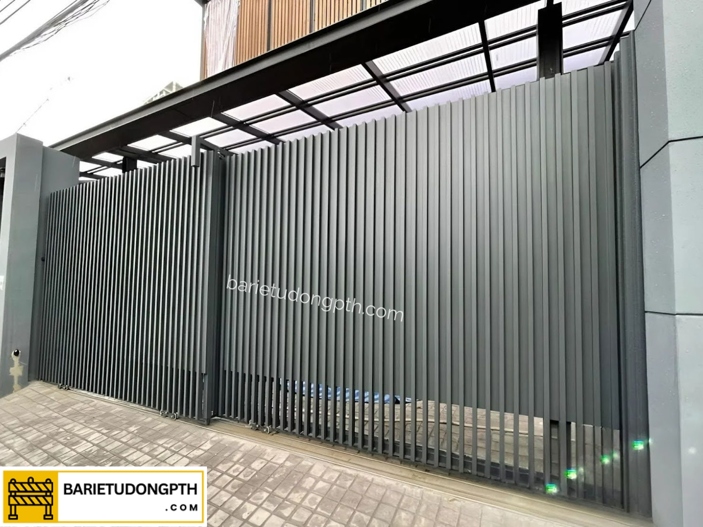 Báo giá lắp cổng lùa 2 cánh mới nhất 4 cổng lùa 2 cánh xếp lớp