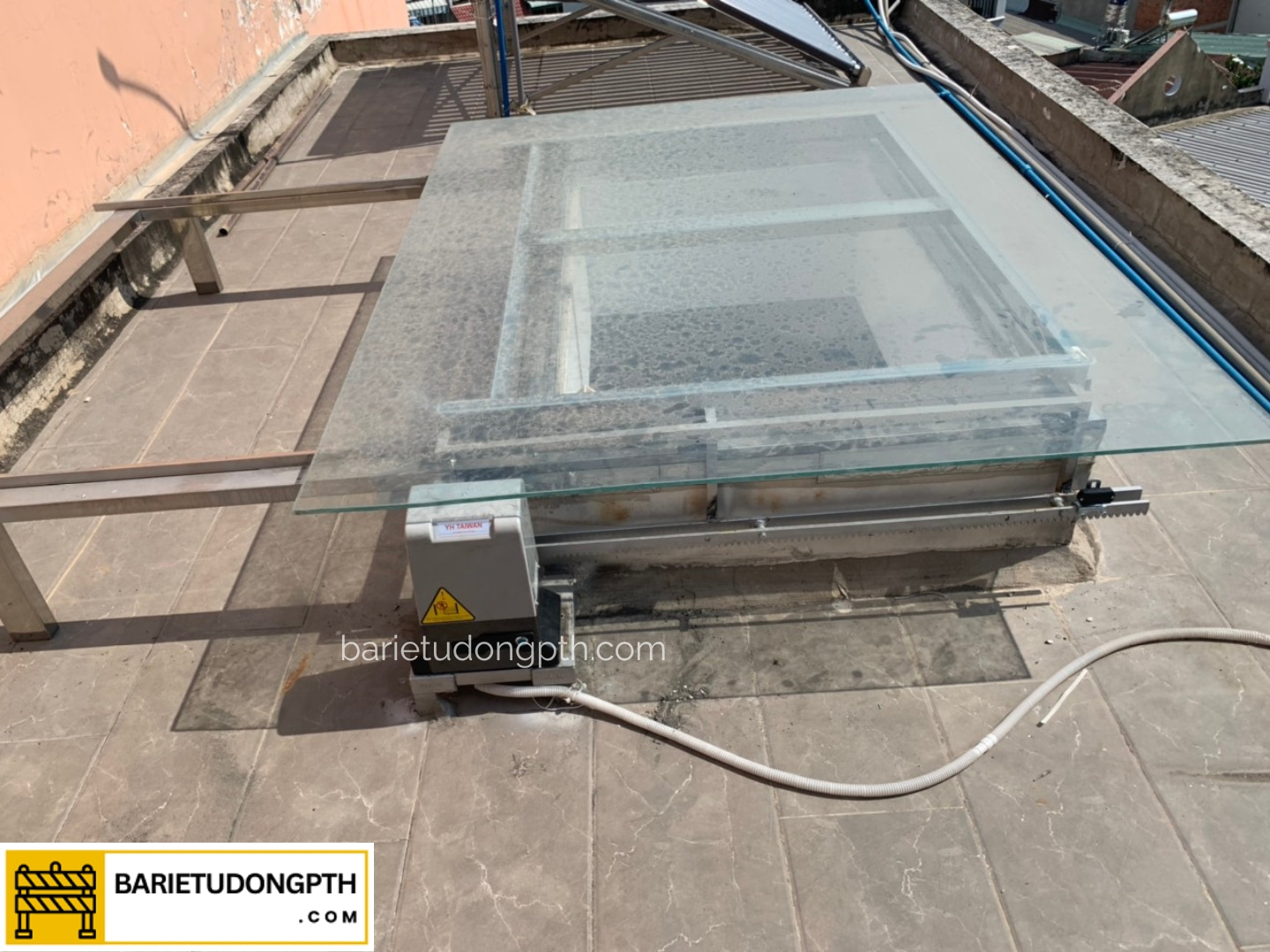 giếng trời tự động tại cà mau