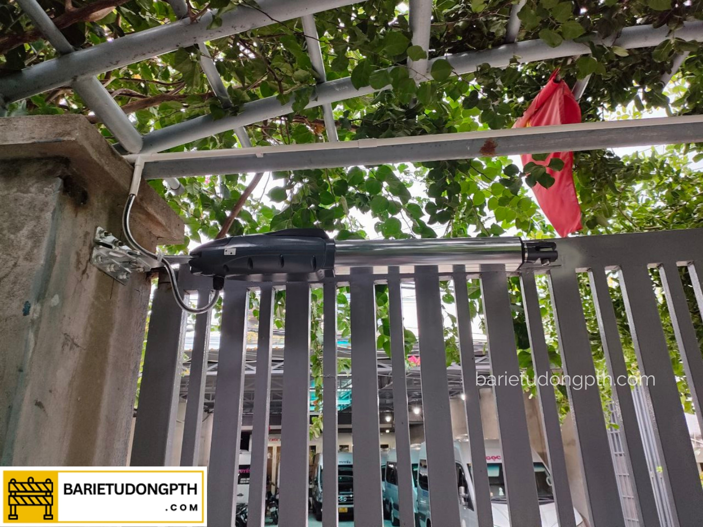 Báo giá lắp motor cổng tự động tại An Giang 4 Motor tay đòn tự động tại An Giang