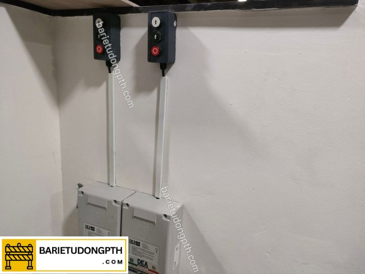 nút nhấn đóng mở cổng âm sàn