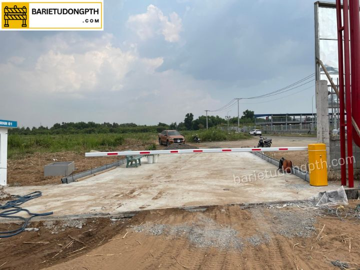 mẫu barie cần thẳng cho công trình