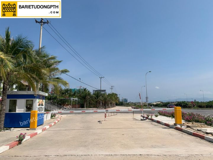 barie tự động lắp khu villas