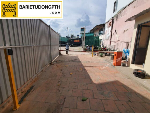 lắp barie tự động cho nhà máy