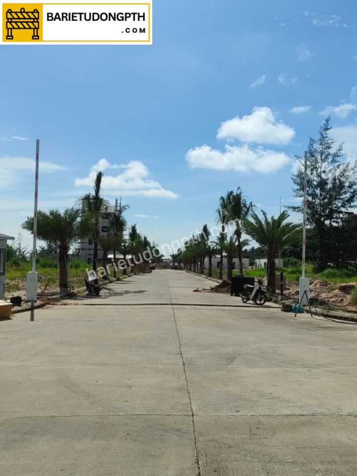 barie lắp cho khu resort phú quốc