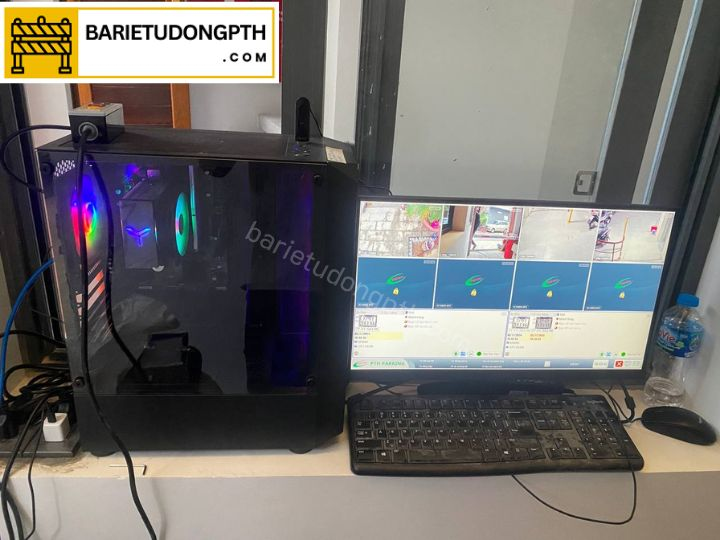 máy tính cài phần mềm quản lý