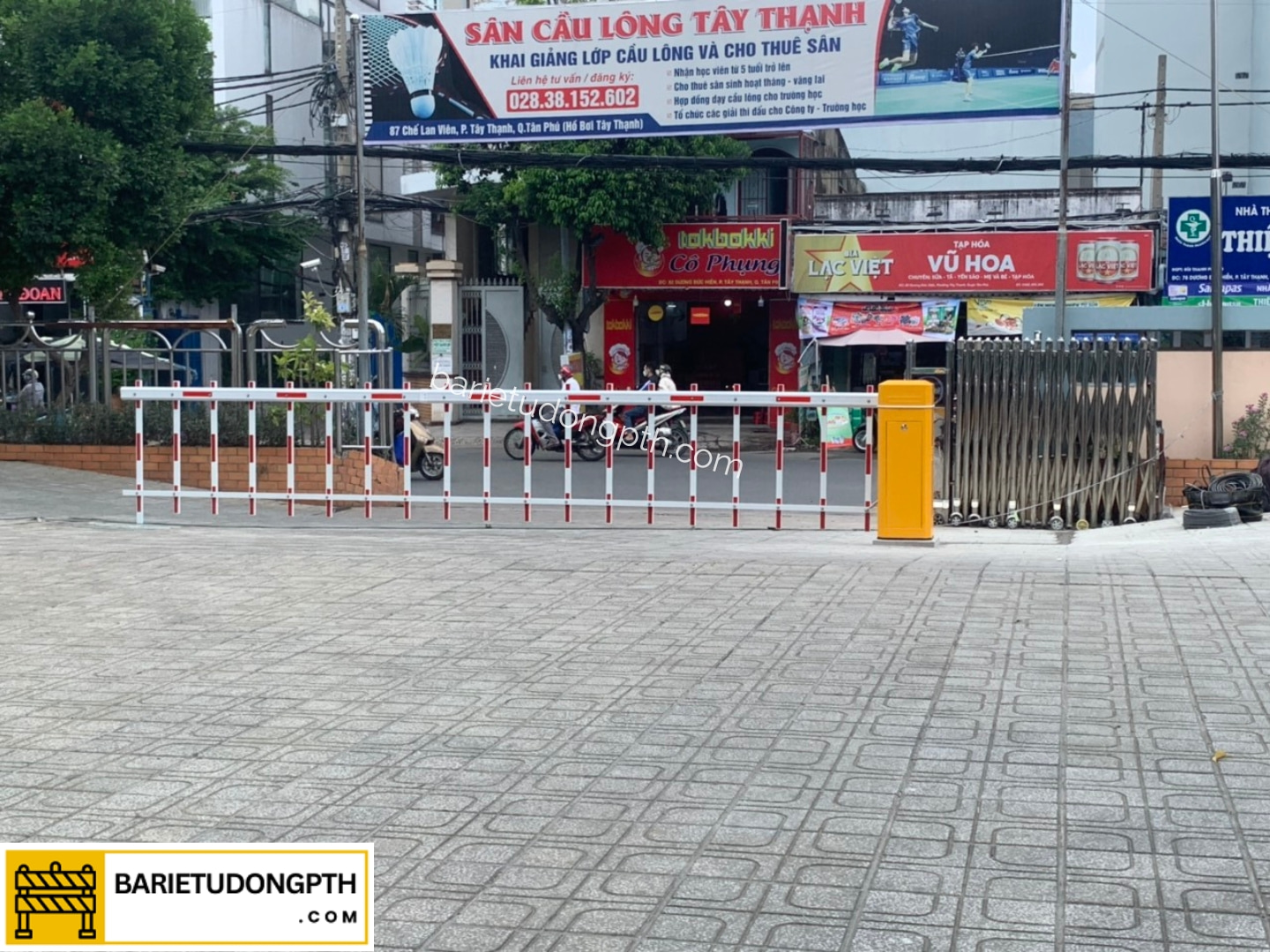 Đơn vị lắp barie tự động tại Quảng Ngãi 5 barie rào chắn quảng ngãi