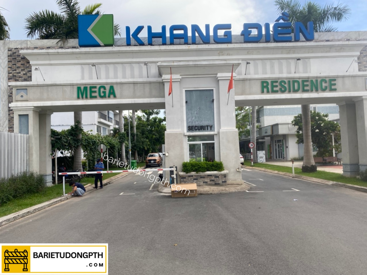 Đơn vị lắp barie tự động tại Quảng Ngãi 13 barie tự động cho khu chung cư